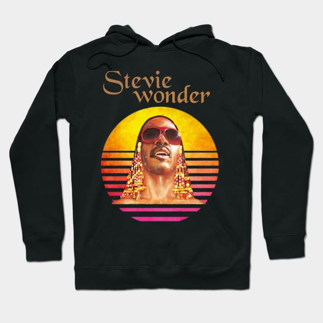 Stevie wonder Hoodie by patracild